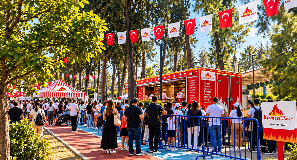 Mobil Kırmızı Döner ile tüm lezzetler sizinle!